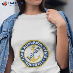 lake superior state softball logo shirt tshirt