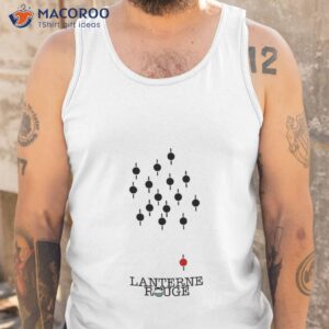 lanterne rouge shirt tank top 1