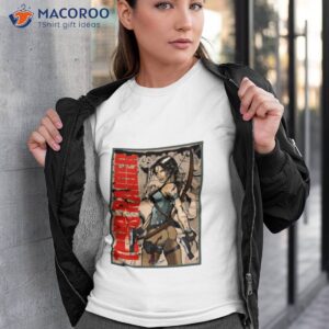 lara croft tomb raider shirt tshirt 3