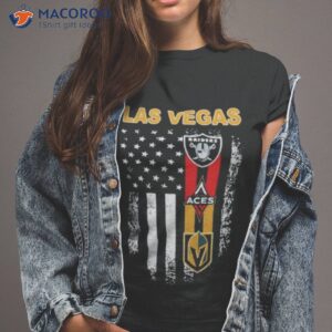 las vegas sport teams usa flag shirt tshirt 2