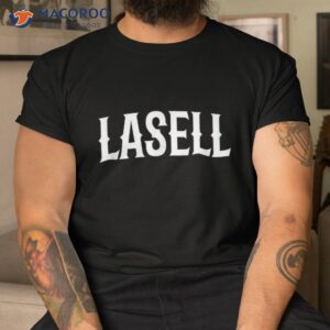lasell arch vintage retro college athletic sports shirt tshirt