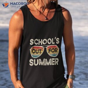 last day of school teacher schools out for summer student shirt tank top 1