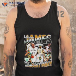 lebron james vincent mary shirt tank top