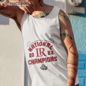 lenoir rhyne university 2023 ncaa division iii mens lacrosse national champions shirt tank top 1