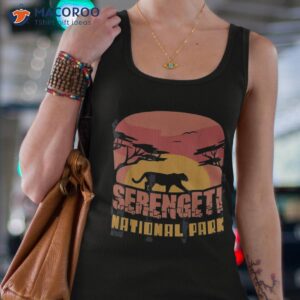 leopard serengeti national park souvenir tanzania africa shirt tank top 4