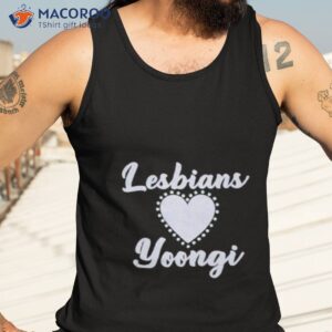 lesbians love yoongi shirt tank top 3