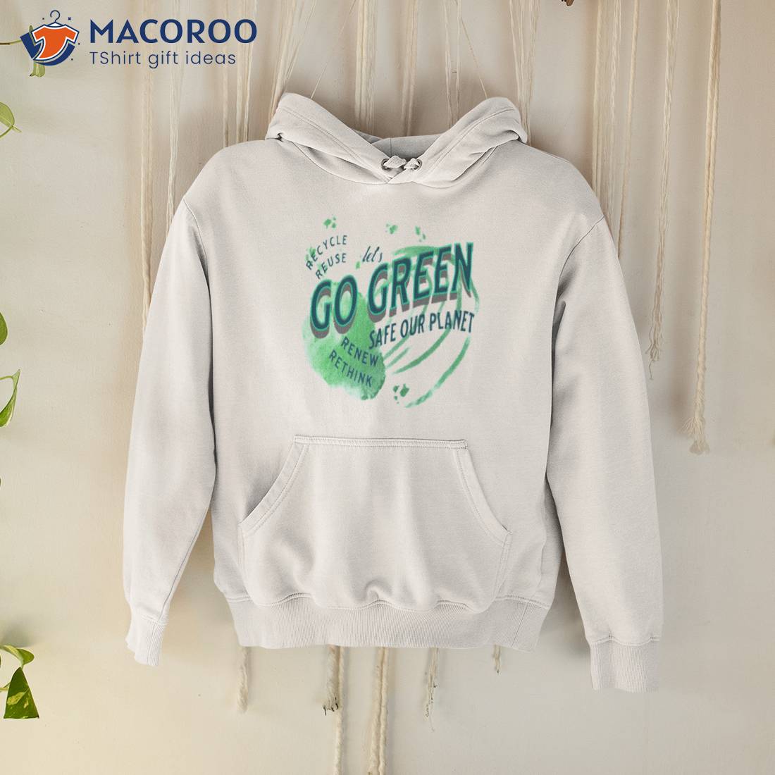 Lets Go Green Safe Our Planet 2 Recycle Reuse Renew Shirt