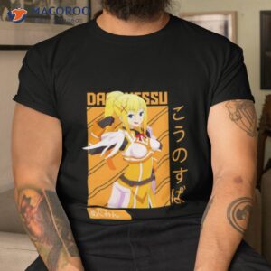 lets go konosuba darkness japanese art shirt tshirt