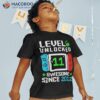 Level 11 Unlocked 11th Birthday Year Old Boy Gifts Gamer Shirt