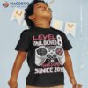 Level 8 Unlocked Awesome 2015 Video Game 8th Birthday Boy Shirt