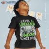 Level 8 Unlocked Awesome Since 2015 8th Birthday Gaming Shirt