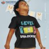 Level 9 Unlocked Gamer 9th Birthday Gift Video Game Lovers Shirt