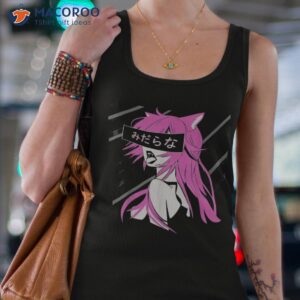 lewd waifu japanese predatory cat girl anime neko shirt tank top 4