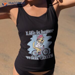 life with goats bicycle shirt tank top 2 1