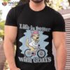 Life With Goats Bicycle Shirt