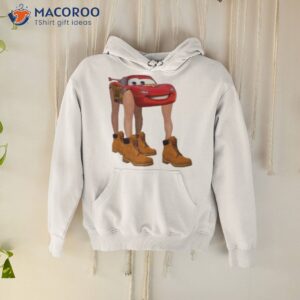 lightning mcqueen with legs shirt hoodie