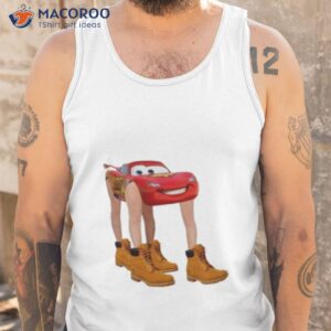 lightning mcqueen with legs shirt tank top