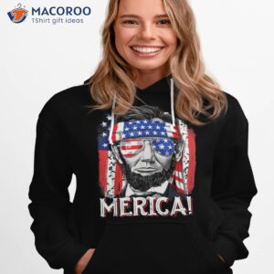 lincoln 4th of july merica abe boys american flag shirt hoodie 1