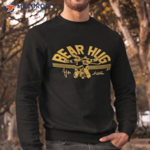 linus ullmark jeremy swayman bear hug shirt sweatshirt