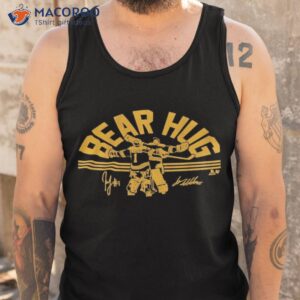 linus ullmark jeremy swayman bear hug shirt tank top