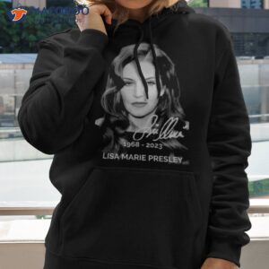 lisa marie presley 55 years of 1968 2023 signature shirt hoodie 2