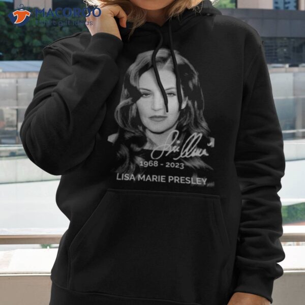 Lisa Marie Presley 55 Years Of 1968 2023 Signature Shirt