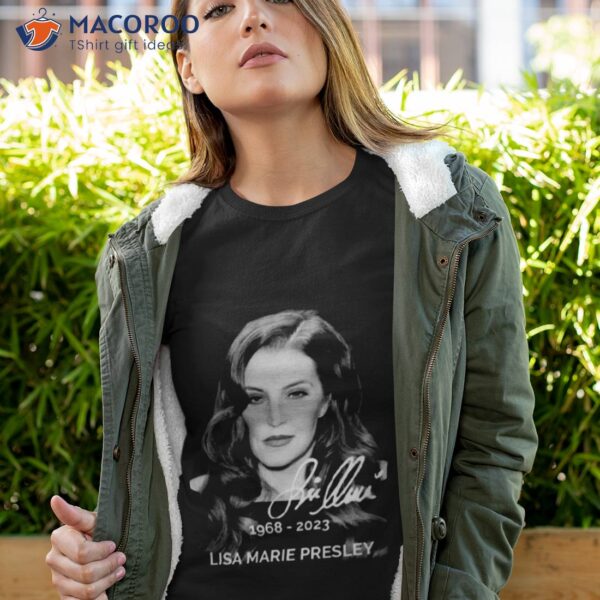 Lisa Marie Presley 55 Years Of 1968 2023 Signature Shirt