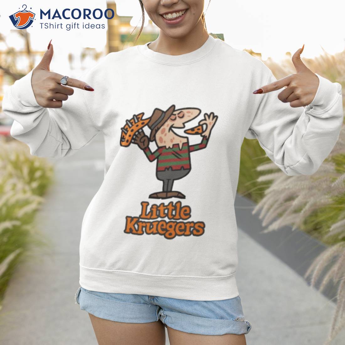 Little Krueger’s Pizza Shirt Little Krueger’s Pizza Shirt
