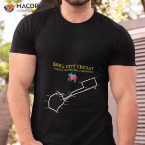 logo the baku city circuit shirt tshirt