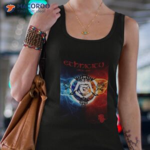 logo unleashed skull and rose rendition on ethnicity tribal seeds shirt tank top 4