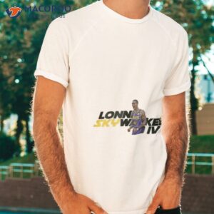 lonnie skywalker walker iv los angeles lakers shirt tshirt