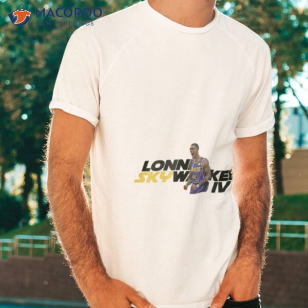 Lonnie Skywalker Walker Iv Los Angeles Lakers Shirt