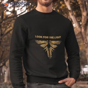 look for the light shirt sweatshirt