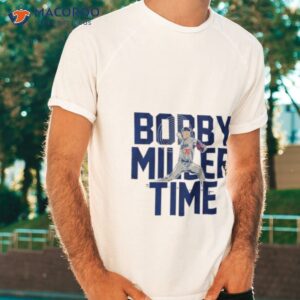los angeles angels bobby miller time shirt tshirt