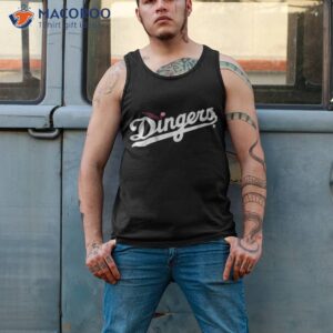 los angeles dingers shirt tank top 2