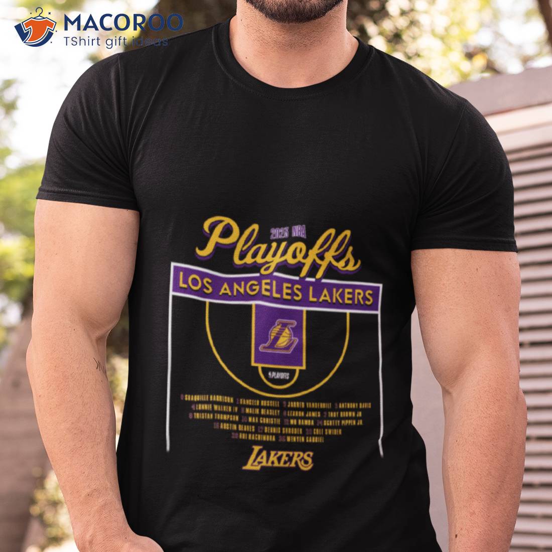 Los Angeles Lakers Players 2023 NBA T-Shirt