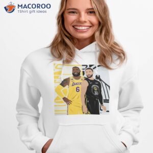 Los Angeles Lakers Vs Golden State Warriors James Lebron Vs Steph Curry Playoffs 2023 Arshirt 2 los angeles lakers vs golden state warriors james lebron vs steph curry playoffs 2023 art shirt hoodie 1