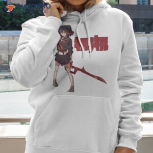 low poly kill la kill ryuko matoi japanese shirt hoodie