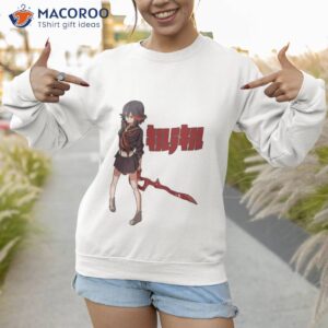 low poly kill la kill ryuko matoi japanese shirt sweatshirt