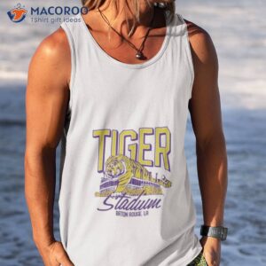 lsu football tiger stadium shirt tank top