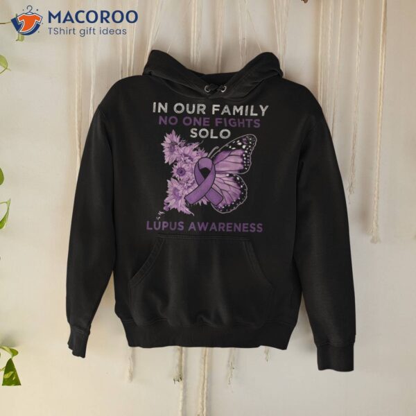 Lupus Health Support Family Awareness Groovy Shirt