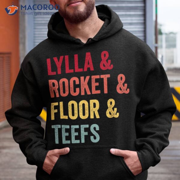 Lylla And Rocket Floor Teefs Birthday Shirt