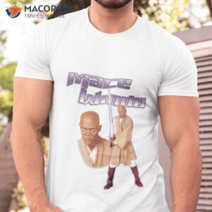 mace windu star war shirt tshirt