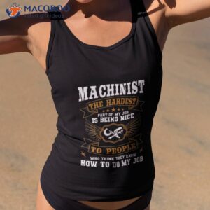 machinist profession cnc machine tools operator machinery 2023 shirt tank top 2