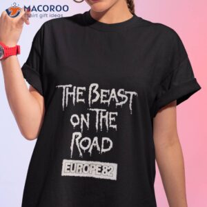 maiden remastered beast on the road europe tour shirt tshirt 1