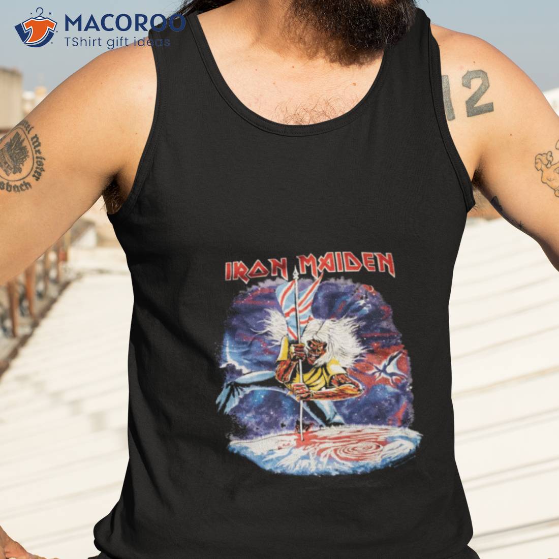 Maiden Remastered Beast On The Road Europe Tour Tee Maiden Remastered Beast On The Road Europe Tour Tee