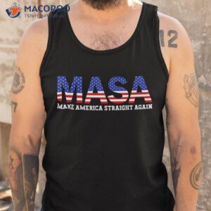 make america straight again political funny masa 4th of july shirt tank top 1