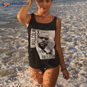 malcolm brogdon wearing malcolm x freedom shirt tank top 3