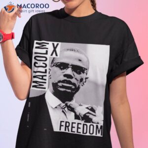 malcolm brogdon wearing malcolm x freedom shirt tshirt 1