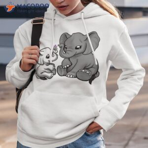 mama and baby elephant t shirt hoodie 3